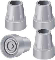 „Crutch Tips 4-Pack 7/8 Inch Upgrade Heavy Duty Rubber Crutch Accessories Repl..