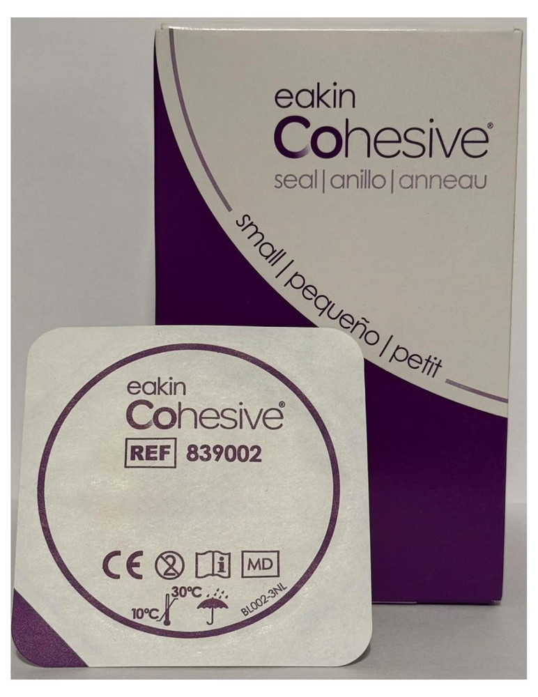 Convatec Eakin Cohesive Seals 839002, 1-7/8” / 48mm Small, Quantity 20 per box
