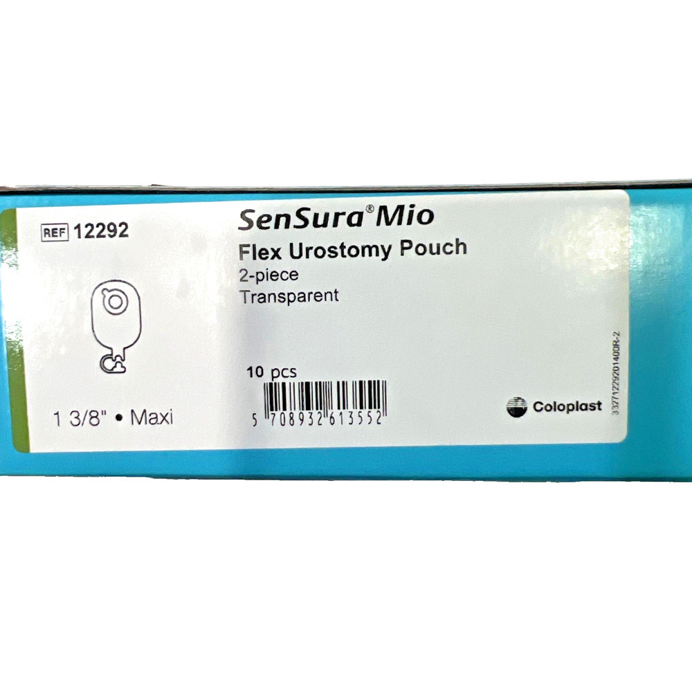 Coloplast 12292 Sensura Mio Two Piece Pouch Box of 10, EXP 11/2026+