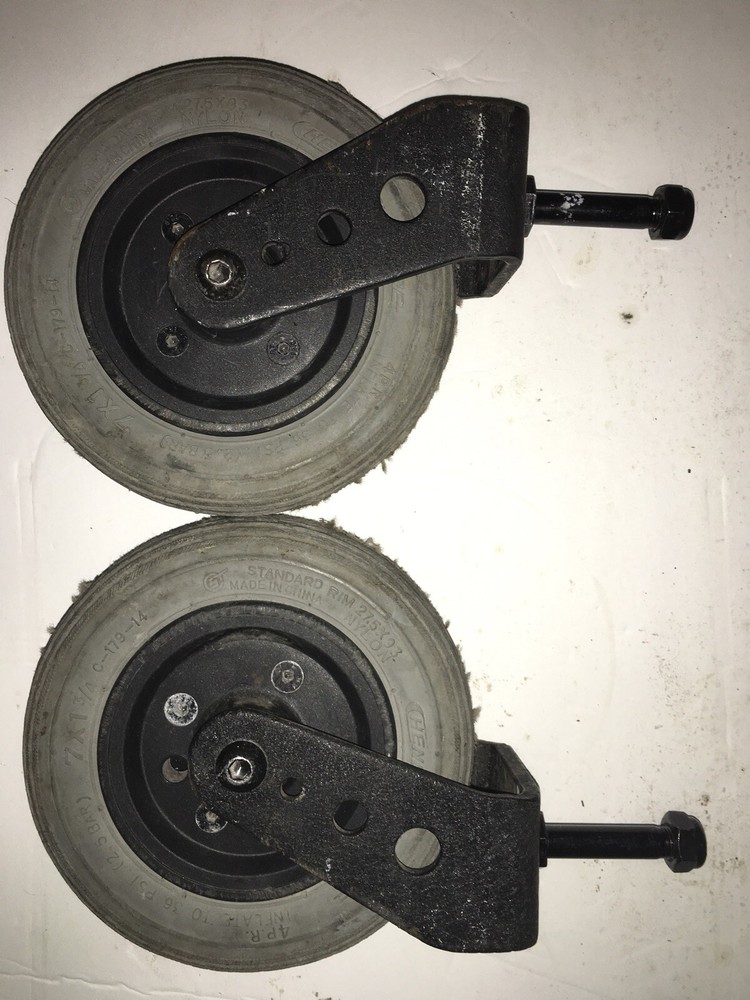 Golden Alante JR Junior GP-200 **L@@K W0W!!** CASTER & FORK ASSEMBLY WHEELS