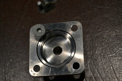 OTTO BOCK PROSTHETIC LEG Pyramidal Adapter With 4 Holes center hole