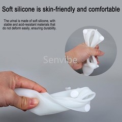 Wearable Urinal Bag Silicone Urine Catheter Portable External Urine Collector