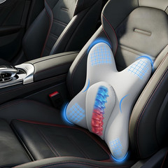 Lumbar Support Pillow for Car, Memory Foam Car Seat Back Support Pillow, Wraparo