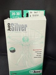 Juzo 3561 Compression Shrinker Silver 20-30 mmHg Silicone Antimicrobial