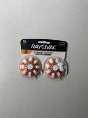 Rayovac 16-Pack: Size 13 Hearing Aid Batteries – Best By April 2026 (Missing 2)