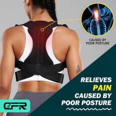 Posture Corrector Back Support Shoulder Brace Clavicle Belt Adjustable Men Women