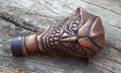 Walking Stick Brass Antique Ghost Style Handle Handmade Design Decorative Gift
