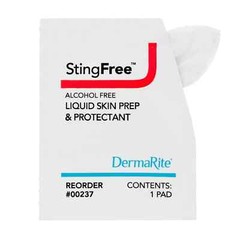 StingFree Alcohol-Free Skin Barrier Wipe Individual Packet No Sting Wipes 100 CT