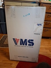 Transfer Bench Shower Chair With Back 300lb. New B3300-1 Veterans Adjustable