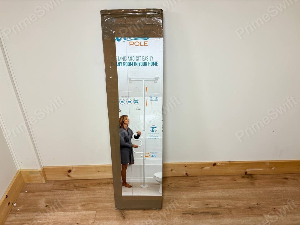 Stander Wonder Pole Security Transfer Pole Floor To Ceiling Grab Bar 7-10FT