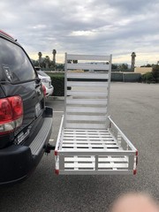 MaxxHaul 50945 Aluminum Hitch Mount Wheelchair/Mobility Carrier – 50″ x 29.5″