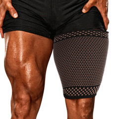 Copper Thigh Leg Support Hamstring Quadriceps Wraps Groin Quad Brace Compression