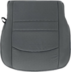 Driver Side Bottom Replacement Cloth Seat Cover Gray #X8 Compatible with Dodge R