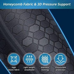 Leg Brace Compression Support Hip Sciatica Nerve Pain Relief Thigh Hamstring Gym