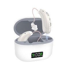 New BTE invisible hearing aid, 6 volume levels, 2 noise reduction modes