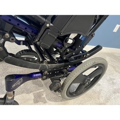 .Quickie Iris Tilt Wheelchair Space Modular Adult Blue Medical Tilt Rehab