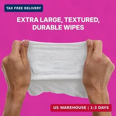 WaterWipes Sensitive Personal Care Ultra, Incontinence Wipes, Odor Removal, Heav
