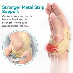 CMC Thumb Brace Wrist Support for Osteoarthritis-CMC Joint Pain Stabilizes