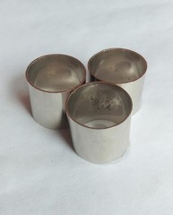 5 PCS Solid Brass Ferrules For Custom Lathe Tool Chisel Walking Cane Handle