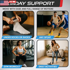 Sleeve Stars Ankle Brace for Women & Men, Ankle Wrap for Sprain, Compression Sle