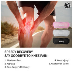 Patellar Tendon Support Strap 2 Pack,Knee Strap for Knee Pain Relief,Patella Ban