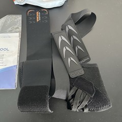 WHCOOL Ankle Brace PRO-1006 L Black Air Fabric Breathable Support Small