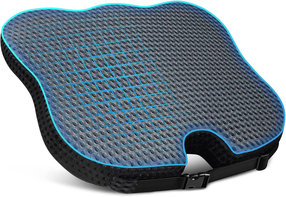 Wedge Seat Cushion for Car Seat Driver/Passenger- Wedge Car Seat Cushions for Dr
