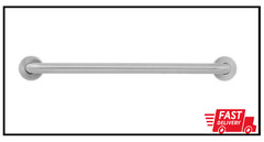 24 In. Grab Bar Combo in Brushed Stainless Steel (3-Pack)
