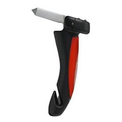 CAR HANDLE CANE AUTO PORTABLE FLASHLIGHT GLASS BREAKER BELT CUTTER MOBILITY AID