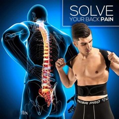 US Men/Women Adjustable Posture Corrector Spine Support Shoulder Back Brace Belt
