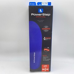Powerstep Original Full Length Orthotic Insoles Men’s 3-3.5 Women’s 5-5.5 ASM