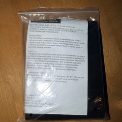 Comfortland Suspension Sleeve Wrap for Knee Size Universal CK-007 BLACK (1 unit)