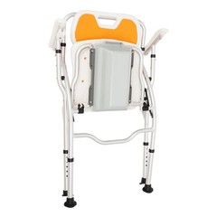 330lb Bedside Commode Toilet Chair w/ Bed Pan 3* EVA Seat Pads Height Adjustable