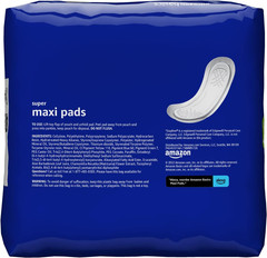 Thick Super Absorbent Unscented Menstrual Pads 48 Count Heavy Flow Period