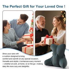 Lumbar Pillow(Pat. Pend) for Lower Back Pain – Multi-Functional Ergonomic Lum…