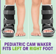 MARS WELLNESS Pediatric Walking Boot For Kids, Large, Fits Ages 3.5-5.5 Yrs Old