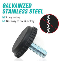 1/4-20 Stainless Steel Adjustable Furniture Levelers Screw in /, 32