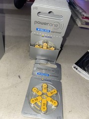 Varta Power One Hearing Aid Batteries Size 13-10 Packs of 6 Cells