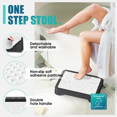 Mobility Step Stool for Adults & Seniors, Indoor/Outdoor Portable Stair Assis…