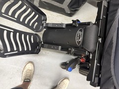 Quickie Q300M Mini Wheelchair, with Power Lift and Tilt,, 3 Mile