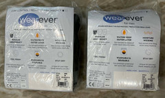 Wearever Men’s Incontinence Briefs Medium Gray M100 Leak Control 3-Pack LOT of 2