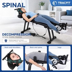 Lumbar Stretch Tool Therapy Massage Table Traction Bed for Cervical Spine Best