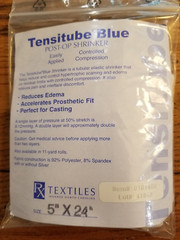 Paceline Tensitube Blue Post-Op Shrinker 4″x24″ Silver Blue Shrinker