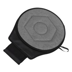Round Car Cushion 360 Degrees Rotating Geometric Rhombic Shape Rotating Seats