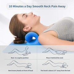 Cervical Neck Traction Device for Neck Pain Relief, Neck Stretcher for Home
