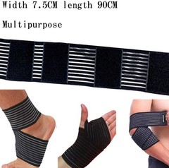 Adjustable Calf Compression Bandage Support Knee Wraps Elastic Sports Knee Ba…