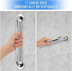 20 Inch Shower Grab Bars – Stainless Steel Safety Handles for Home Assistance