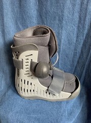 Ossur Rebound Air Walker High Top Ankle Foot Walking Brace Cast Pump Boot Small