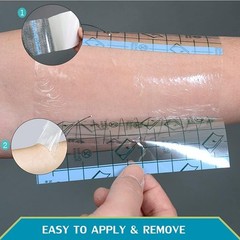 Waterproof Stretch Adhesive Bandage PD Dialysis 6 x 6 Inch (Pack of 50)