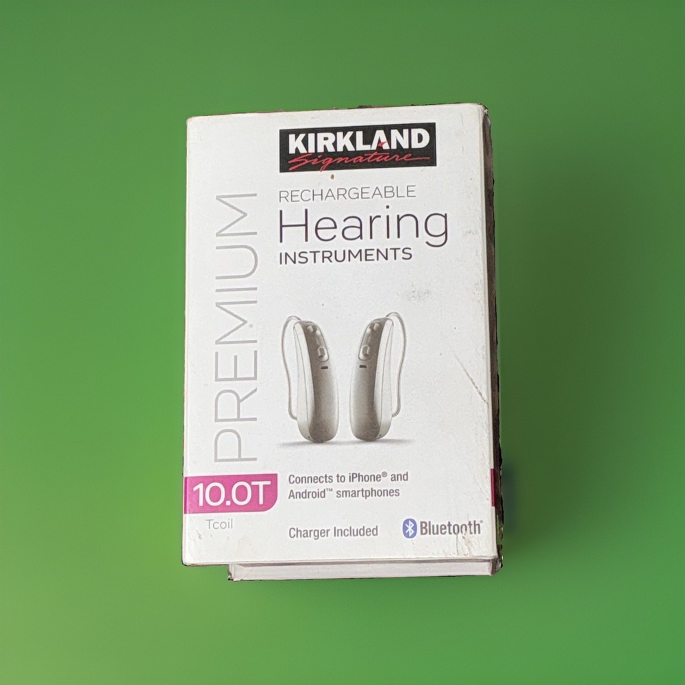 Kirkland Signature Premium 10.0T RIC Bluetooth Telecoil Rechargeable Silver
